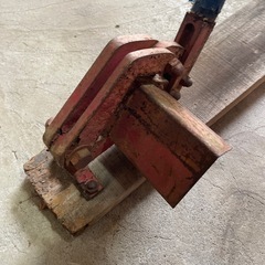 アングル切り 鉄切り 金切り 中古品 古道具 鉄工 の画像