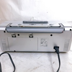 オーディオテクニカ ラジオカセットレコーダー RCS-S405K-S 2012年製の画像