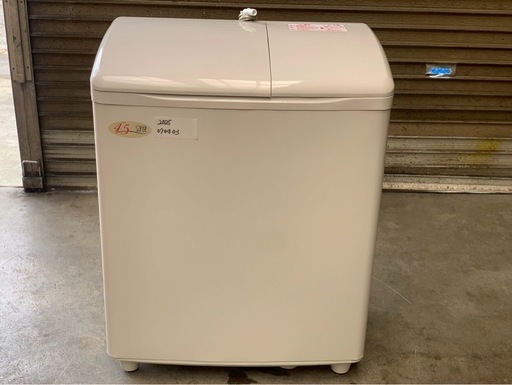 中古　HITACHI　日立　ヒタチ　2槽式洗濯機　二槽式洗濯機　洗濯機　4.5kg　PS-H45L　2021年製