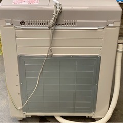 中古　HITACHI　日立　ヒタチ　2槽式洗濯機　二槽式洗濯機　洗濯機　4.5kg　PS-H45L　2021年製の画像