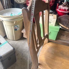 木製　チェアの画像