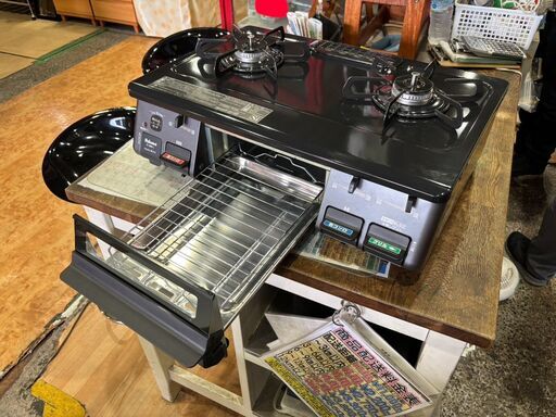 【愛品館 市原店】パロマ　2023年製　LPガス用/ガステーブル　IC-S89-L【愛市IFC053297-104】