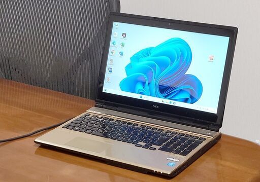 NEC 15インチ タッチパネル搭載【win11 + win10 起動8秒 CPUスコア5351】i7 新品SSD256GB/メモリ8GB/ office JW-CAD