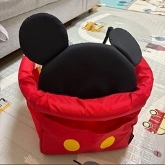 カトージ　ミッキーマウス　テーブルチェア　キャンピングホルダーの画像