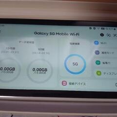 取引中【新品】Galaxy 5G Mobile Wi-Fiの画像