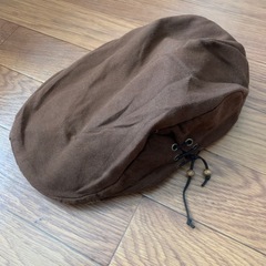 茶色ダメージ加工ハンチングメンズの画像