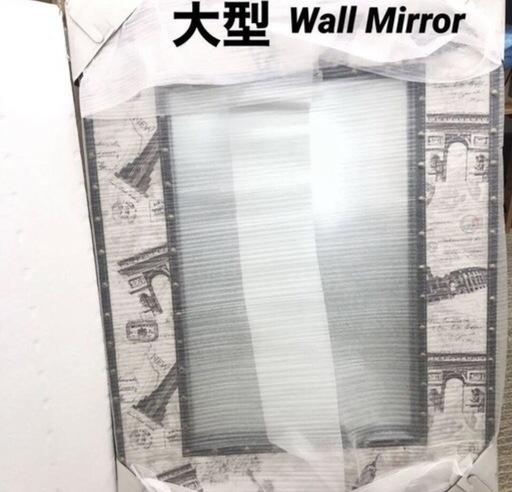 アンティーク 壁掛け鏡 大型 北欧 おしゃれ