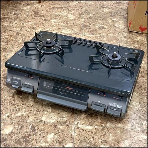 リンナイ LPガステーブル KSR670BK プロパンガス 左強火力 2021年製 札幌 東区 店頭引き取り歓迎