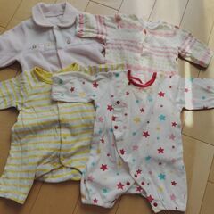 ベビー服　50-70 やや厚手長袖