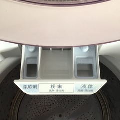 シャープ 洗濯機 7kg ES-GV7E 2021年製の画像