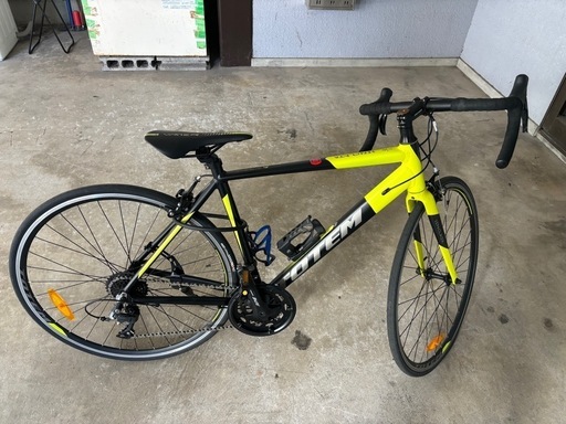 クロスバイク黄色