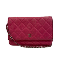 シャネル CHANEL 長財布 マトラッセ ロングウォレット ピンクの画像