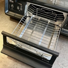 【武蔵小山店】 ガステーブル 23年製 都市ガス パロマ エブリシェフ IC-730WA everychef ガスコンロ ガス台 両面焼きグリル 黒 ブラック 2口コンロ キッチン家電 調理家電 中古の画像