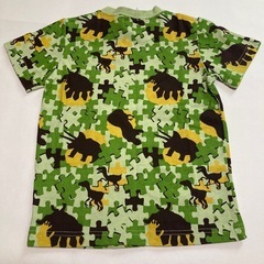 恐竜柄　Tシャツ　120の画像