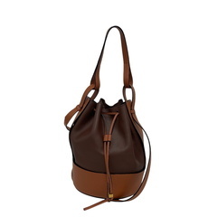 ロエベ LOEWE ショルダーバッグ バルーンバッグ 巾着 ブラウンの画像