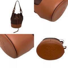 ロエベ LOEWE ショルダーバッグ バルーンバッグ 巾着 ブラウンの画像