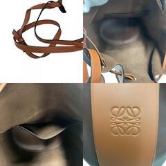 ロエベ LOEWE ショルダーバッグ バルーンバッグ 巾着 ブラウンの画像