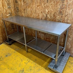 a(7365) ステンレス作業台 W1800D600H800 ステンレス台 作業台 厨房
