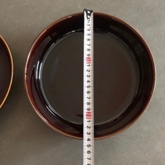 深めの大皿 2つセットの画像