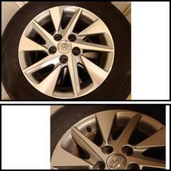 レグノ+TOYOTA純正ホイール 4本セット REGNO GRVII 215/65R16 98Hの画像