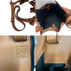 ロエベ LOEWE ハンドバッグ ハンモック スモール 2WAY ブラウンの画像