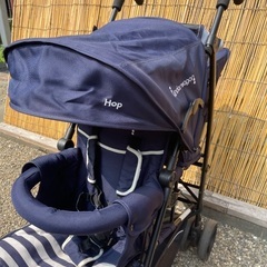 二人乗りベビーカー　kinderwagonの画像