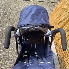 二人乗りベビーカー　kinderwagonの画像