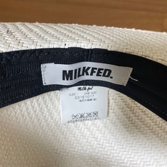 ミルクフェド　ハットの画像