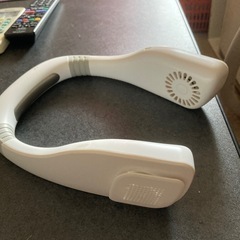 首掛け扇風機の画像