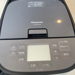 Panasonic ホームベーカリーの画像