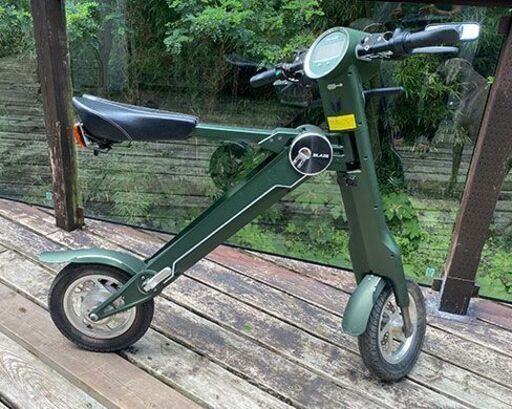 BLAZE電動バイク スマートEV 色：グリーン
