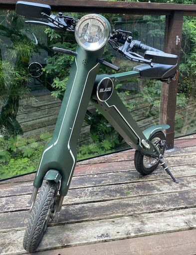 BLAZE電動バイク スマートEV 色：グリーン