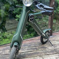 BLAZE電動バイク スマートEV 色：グリーンの画像