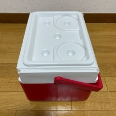 コールマン クーラーボックス テイク6 4.7L レッド 350ml缶の画像