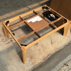 家具調 こたつ ローテーブル の画像