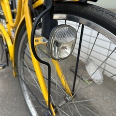【受付終了】26インチ 🚲中古自転車  🔁6段切替 💡ライト付の画像