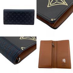 ルイヴィトン LOUIS VUITTON 長財布 パッチワークモノグラム ポルトフォイユブラザ M69700 ブラックの画像