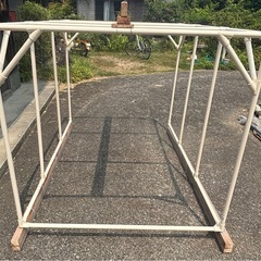 軽トラ 幌 カバー＆骨組みの画像
