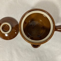 美濃焼 片手土鍋 急須 蓋付きの画像