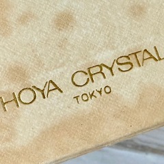 フラワーベース 花瓶 2つセット HOYA/HOYAクリスタルの画像