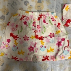 甚平　キッズ80サイズ女の子の画像
