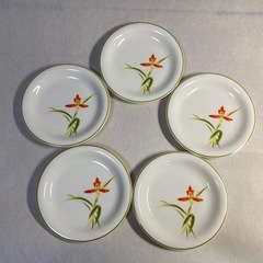 香蘭社　小皿　5枚セットの画像