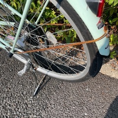 自転車 ママチャリ 6段ギア オートライト【防犯登録抹消済み/7月中まで】の画像