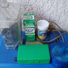 金魚等飼育用品一式の画像