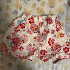 甚平　キッズ80サイズ　女の子の画像