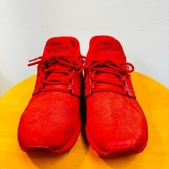New Balance ５７４　Fresh Foam レッドスニーカーの画像