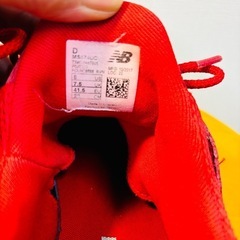 New Balance ５７４　Fresh Foam レッドスニーカーの画像