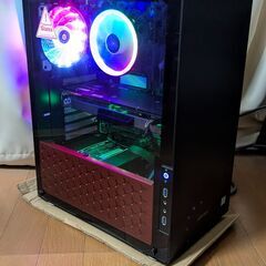 光るゲーミングPC/モンハンワイルズにも/GTX1080/Win11
