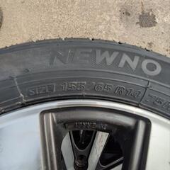 ご購入ありがとうございます！ブリジストン　セリアル1525　社外アルミ　ENKEI　軽自動車全般に合います！　一流ブランドを格安にて！の画像