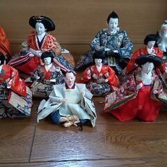 雛人形 七段飾りの画像